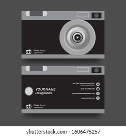 Camera - Photography Business Card