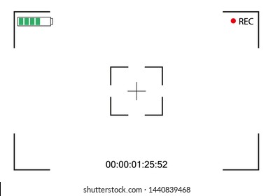 Camera Viewfinder Focusing Screen Camera Viewfinder Stock Illustration ...