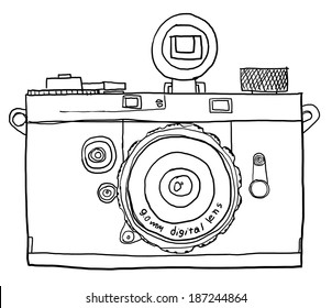 19,153 Camera line drawing Images, Stock Photos & Vectors | Shutterstock