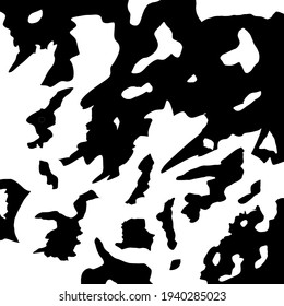 Camouflage Black White Image Stock Illustration 1940285023 | Shutterstock