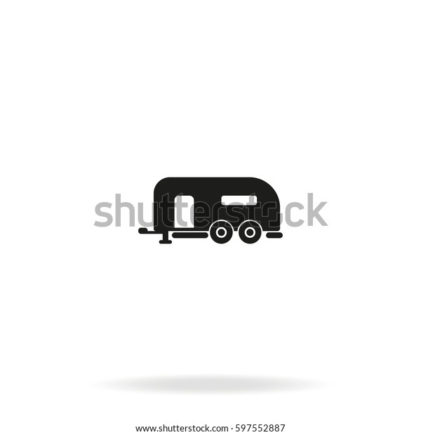 Camping trailer\
icon.