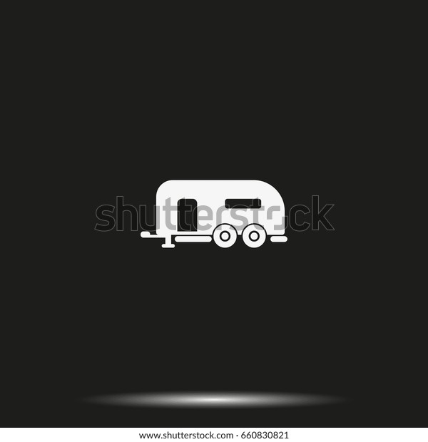 Camping trailer\
icon.