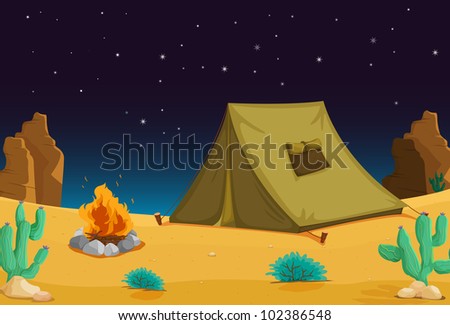 Similar – Foto Bild Milkyway Tent Lifestyle