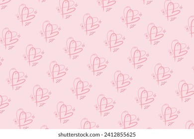 Can be used for patterns, wrapping paper, bed sheets, book covers, banners, pajamas, romantic and cute styles, Valentine's themes, birthdays, weddings - Powered by Shutterstock