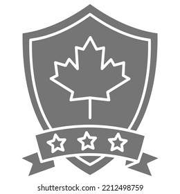 Canada Badge Which Can Easily Modify Or Edit
