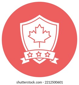 Canada Badge Which Can Easily Modify Or Edit
