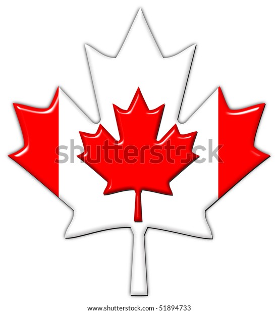 Canada Flag Maple Leaf のイラスト素材
