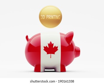 Canada High Resolution 3d Printing Concept