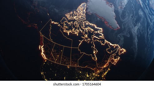 3,457 Space map of canada Images, Stock Photos & Vectors | Shutterstock