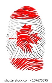 Canadian Identity Finger Print