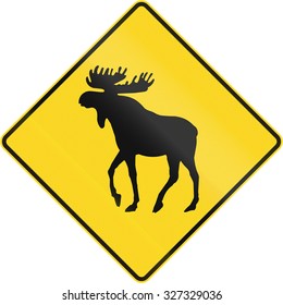 936 Moose road sign Images, Stock Photos & Vectors | Shutterstock