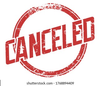 Canceled Stamp Cancel Culture Blacklisted Politically Incorrect