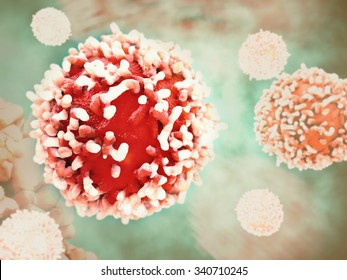 Cancer Cell in human body