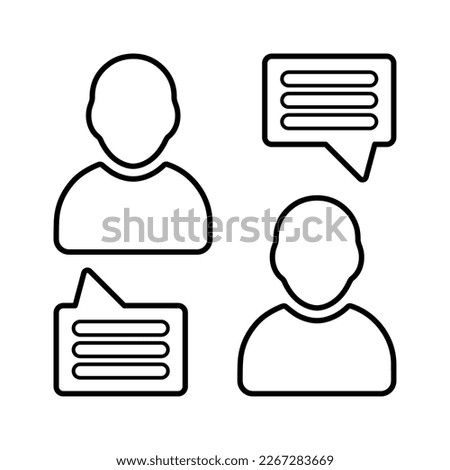 Candidness, communication, forthrightness icon use in mobile and app development or commercial purposes or any type of design projects.