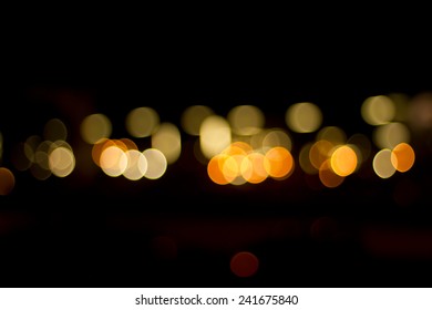 Candle Light. Abstract Light Background.