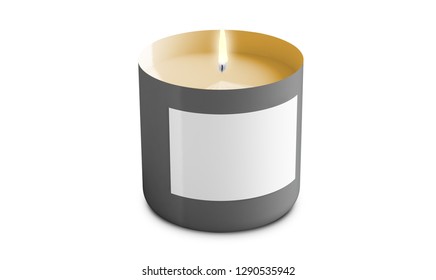 Candle Mockup High Res Stock Images Shutterstock