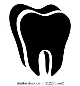 Canine Tooth Icon. Simple Illustration Of Canine Tooth Icon For Web