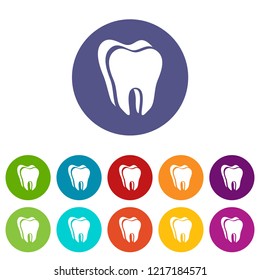 Canine Tooth Icon. Simple Illustration Of Canine Tooth Icon For Web