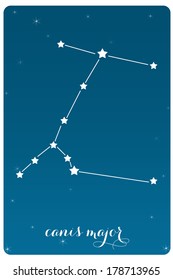 Orion Star Constellation Illustration Stock Illustration 178713974 ...