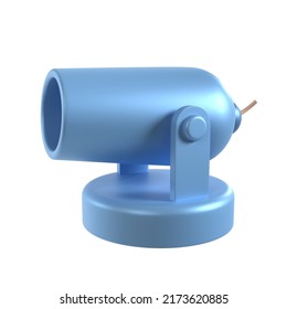 cannon  3d object illustration rendering