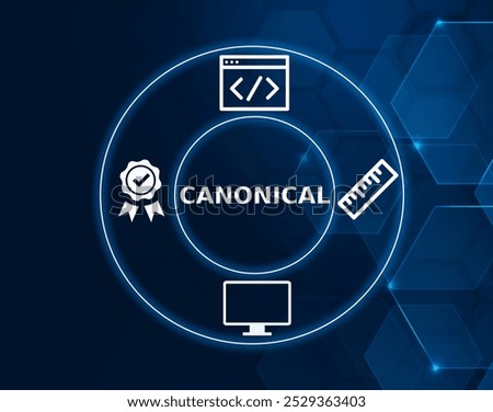 Canonical concept. In programming, canonical means according to the rules.