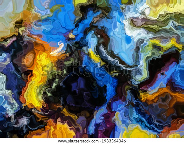 Canvas of artistic virtual paint for designs
and decorated
backgrounds
