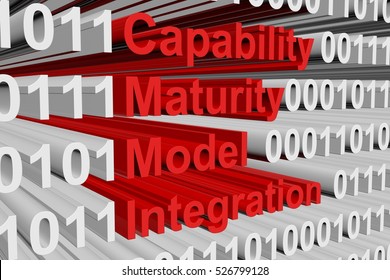 Capability Maturity Model Integration Form Binary Stock Illustration ...