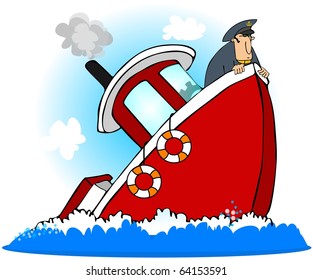 Sinking Boat Images Stock Photos Vectors Shutterstock