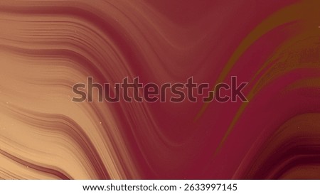 Captivating abstract design featuring a blend of flowing lines and smooth color transitions. The image displays a dynamic interplay of warm hues, creating a sense of motion and depth