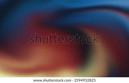 A captivating abstract image showcasing a smooth blend of warm and cool colors, with a blurred, almost painterly effect.