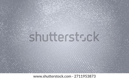 A captivating abstract silver wave pattern with a subtle dotted texture, creating a sense of motion and depth. the shimmering effect adds an elegant dimension, perfect for modern designs.