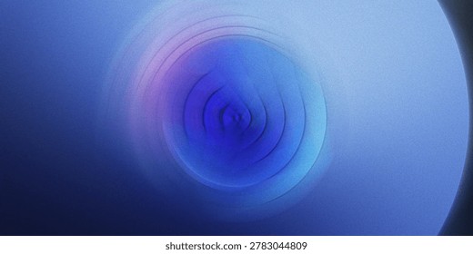 A captivating spiral light pattern featuring vibrant blue and purple hues, creating a mesmerizing visual effect.