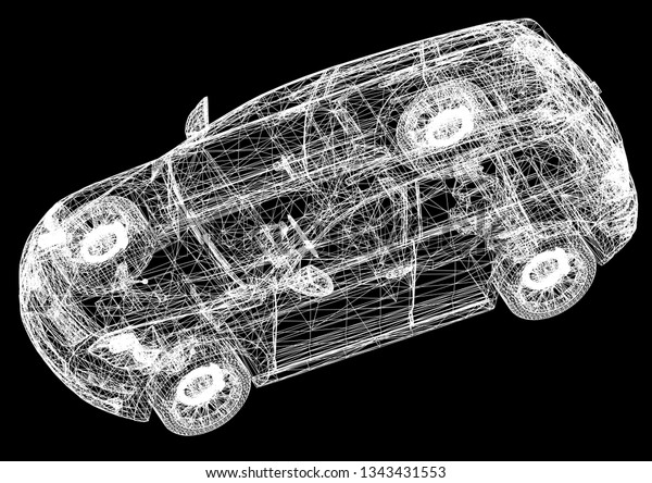 Car Architect\
blueprint  3D\
renderings