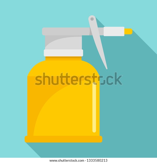 Car bottle spray icon. Flat illustration of\
car bottle spray icon for web\
design