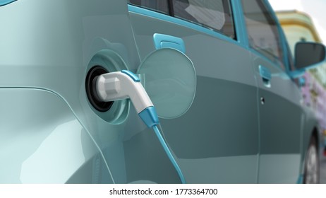 Power Supply Connect Electric Vehicle Charge Stock Photo (Edit Now ...