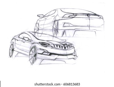 Car Concept Sketch