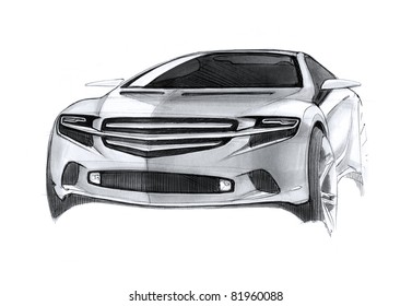 Car Design Sketch