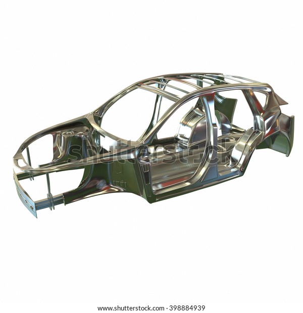 Download Car Frame Steel Model Productions On Stock Illustration 398884939