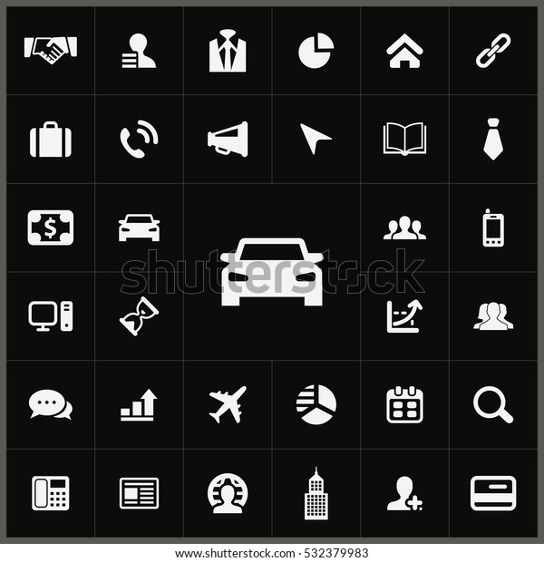 car front view icon. corporate icons universal set\
for web and mobile