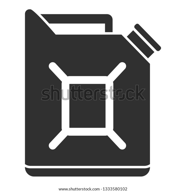 Car fuel\
canister icon. Simple illustration of car fuel canister icon for\
web design isolated on white\
background