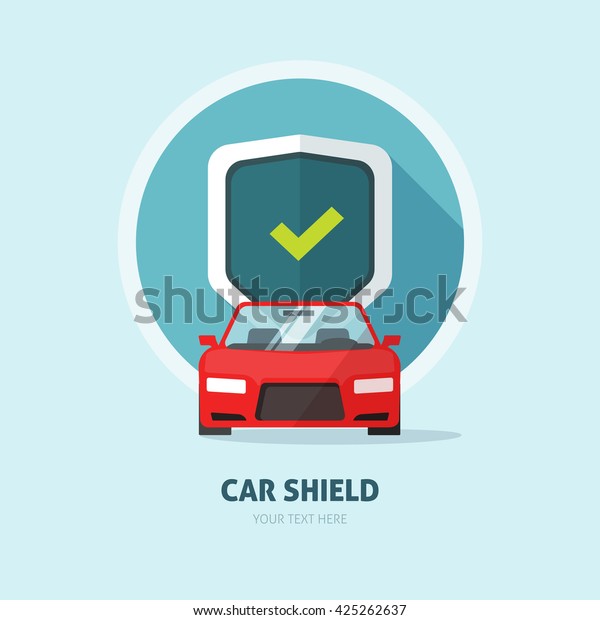 Car guard shield sign, collision insurance shop\
logo, auto tuning service emblem, concept of car protection,\
security, driver license, flat security system badge, anti theft\
modern design label\
image