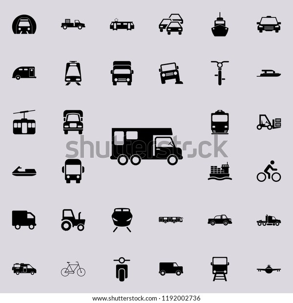 car house on wheels icon. transport icons
universal set for web and
mobile