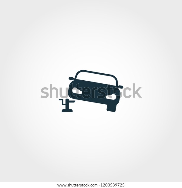 Car Jack icon. Premium quality element\
illustration from car parts collection. Car Jack monochrome icon.\
Perfect for web design and\
printing.