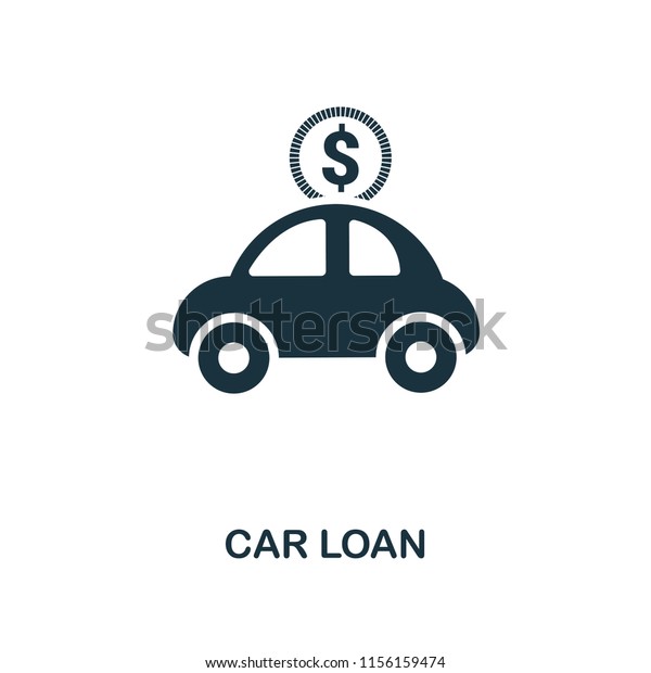 Car Loan\
creative icon. Simple element illustration. Car Loan concept symbol\
design from personal finance collection. Can be used for mobile and\
web design, apps, software,\
print.