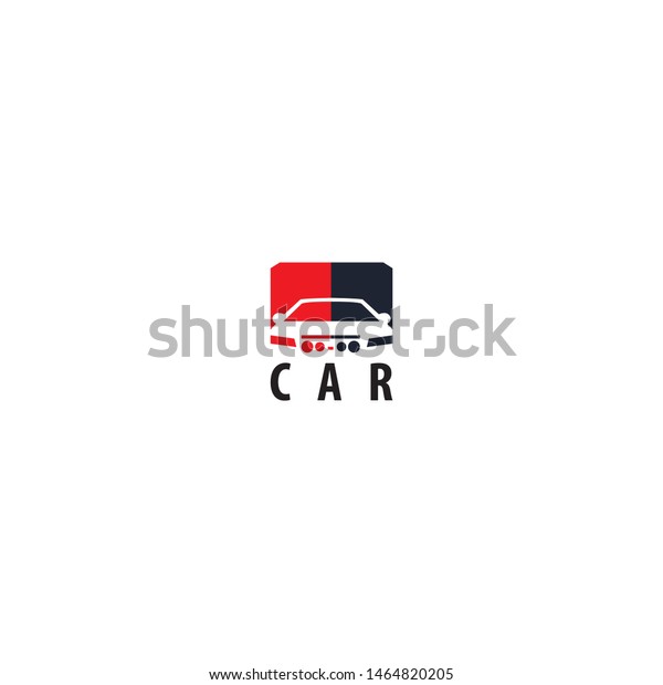 car logo in the form of a sports car that is\
only the front and in two masculine colors. unique, modern,\
elegant, luxurious,\
simple.\
 \
