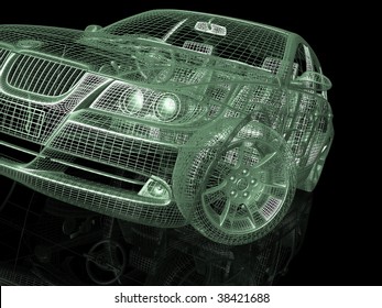 自動車スケルトン のイラスト素材 画像 ベクター画像 Shutterstock