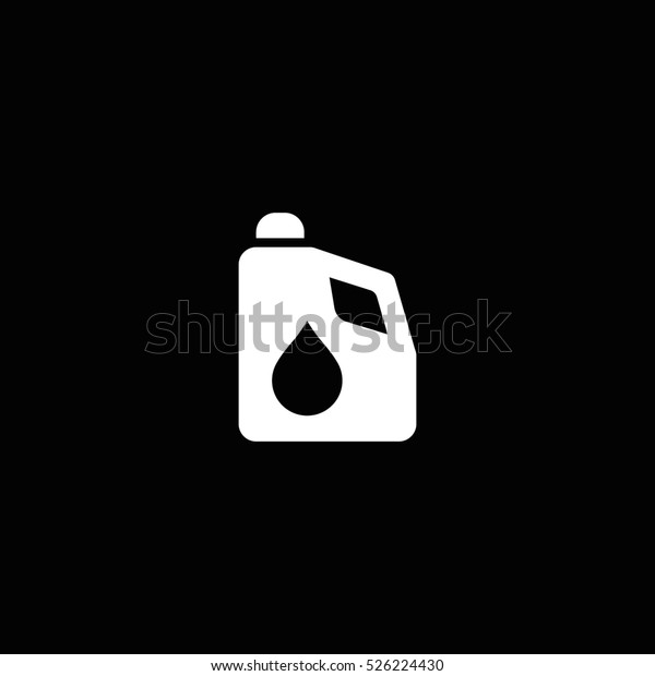 car oil icon,\
isolated, white\
background