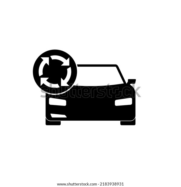 Car rental service icon. Car sharing icon\
isolated on white\
background