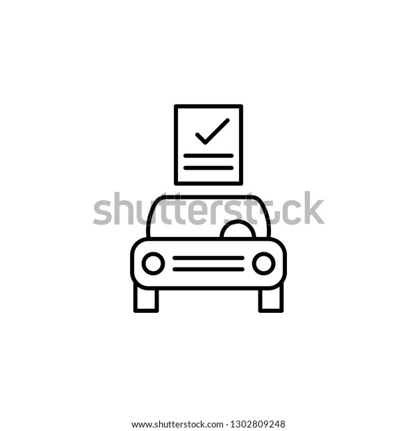 car, repair, check icon. Can be used for web, logo,\
mobile app, UI, UX
