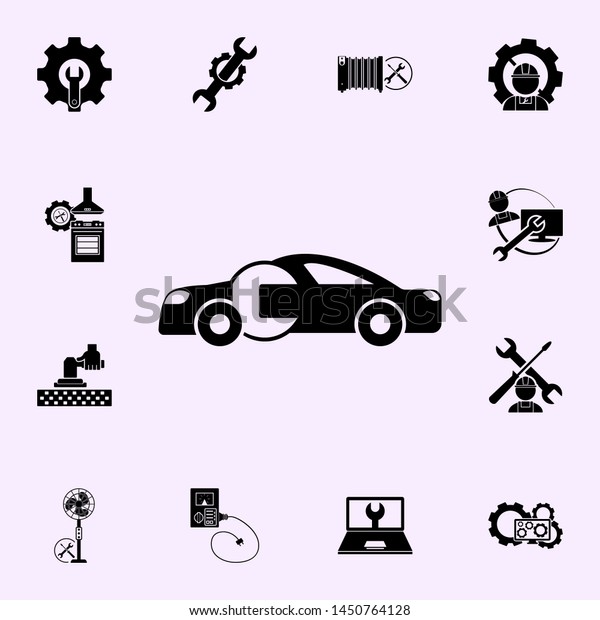 Car repair, WRENCH icon. Repair icons universal\
set for web and\
mobile